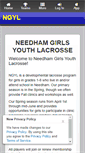 Mobile Screenshot of needhamlacrosse.com